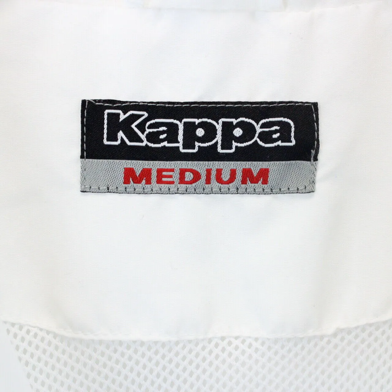 Womens KAPPA 00s Track Top White | Medium